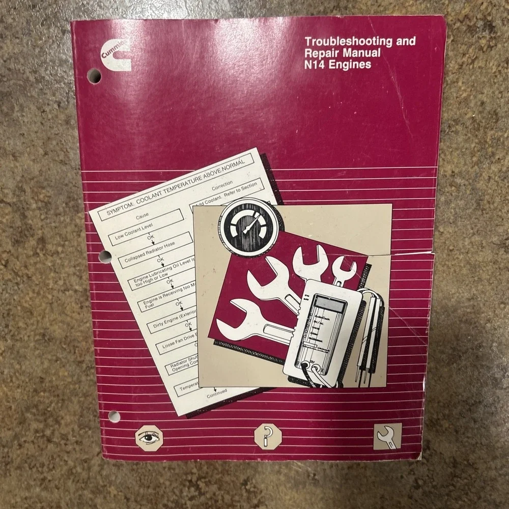 Cummins Troubleshooting and Repair Manual N14 Engines 1990/3810456